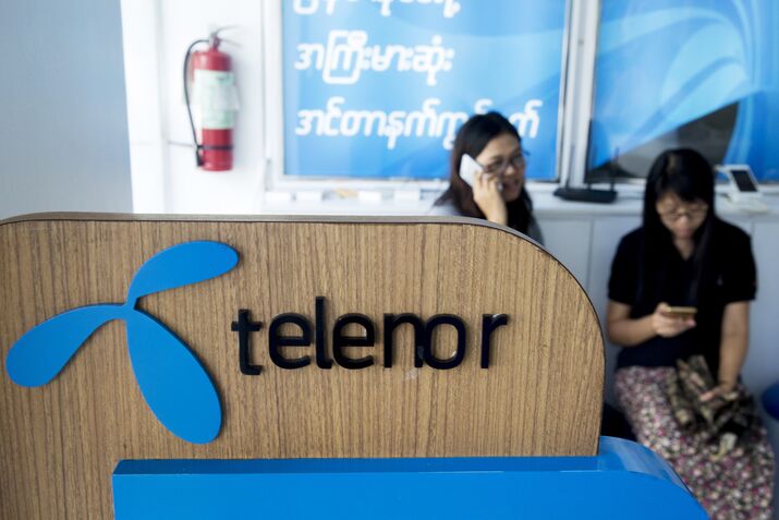 Inside A Telenor Myanmar Store As Mobile Operator Seeks To Help Government In Reaching 95% Coverage