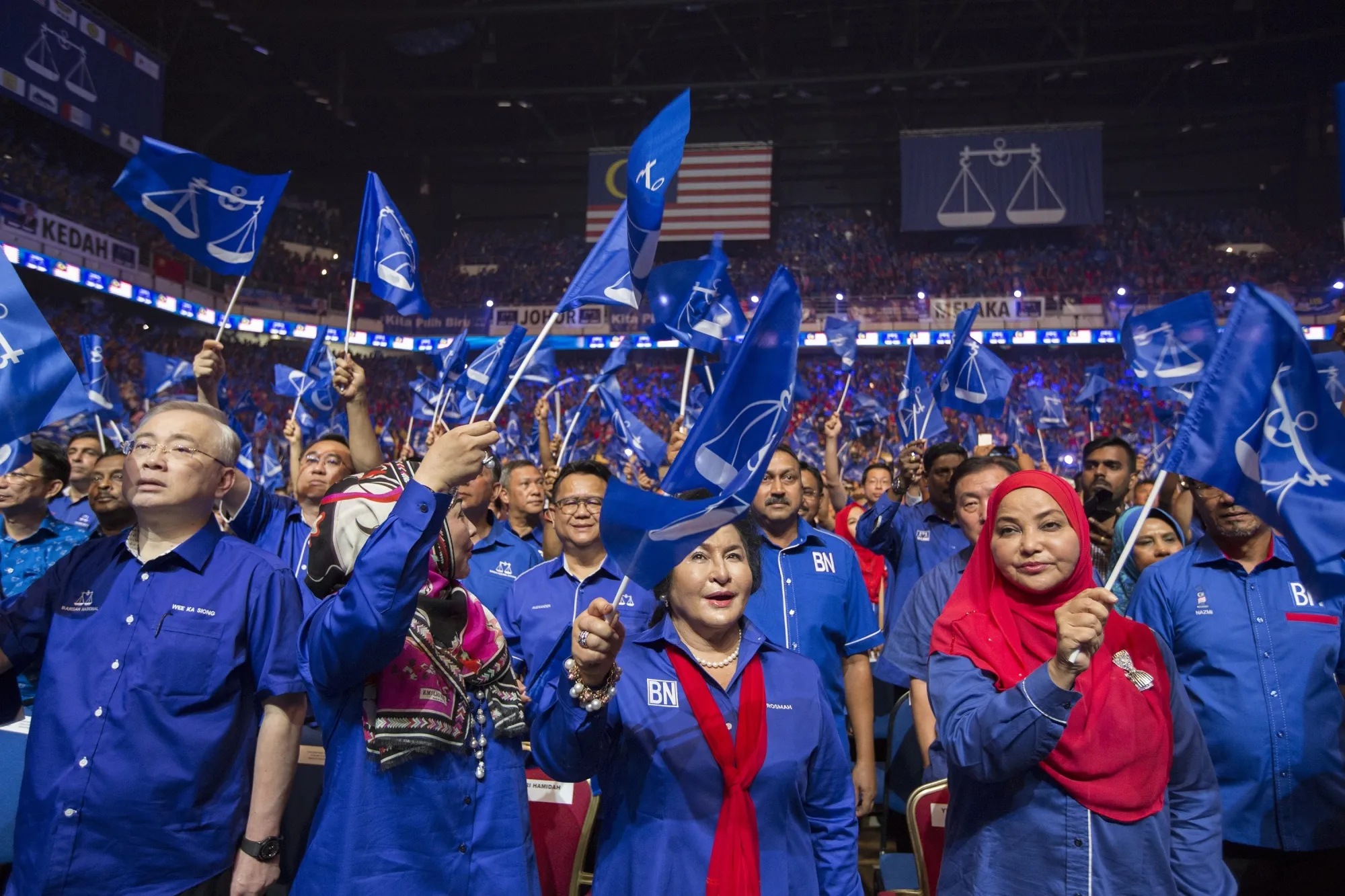 The National Front electoral manifesto launch in Kuala Lumpur
