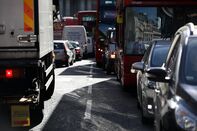 Commuter Traffic As London's Toxic Smog Triggers Business Action Against Illegal Air
