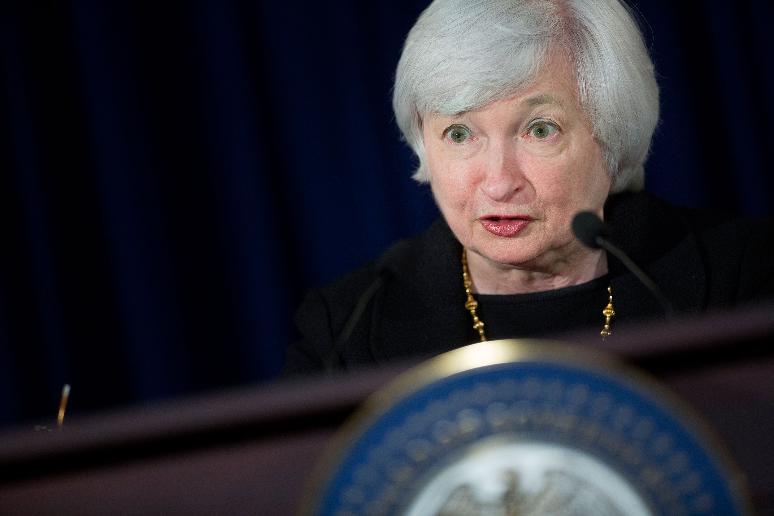 Janet Yellen, chair of the U.S. Federal Reserve.
