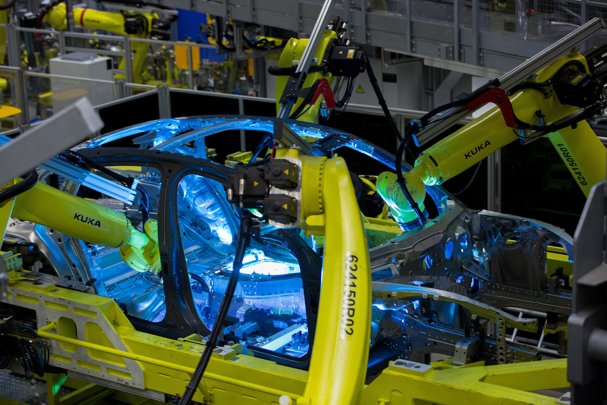 Luxury Automobile Manufacture Inside A Porsche AG Factory