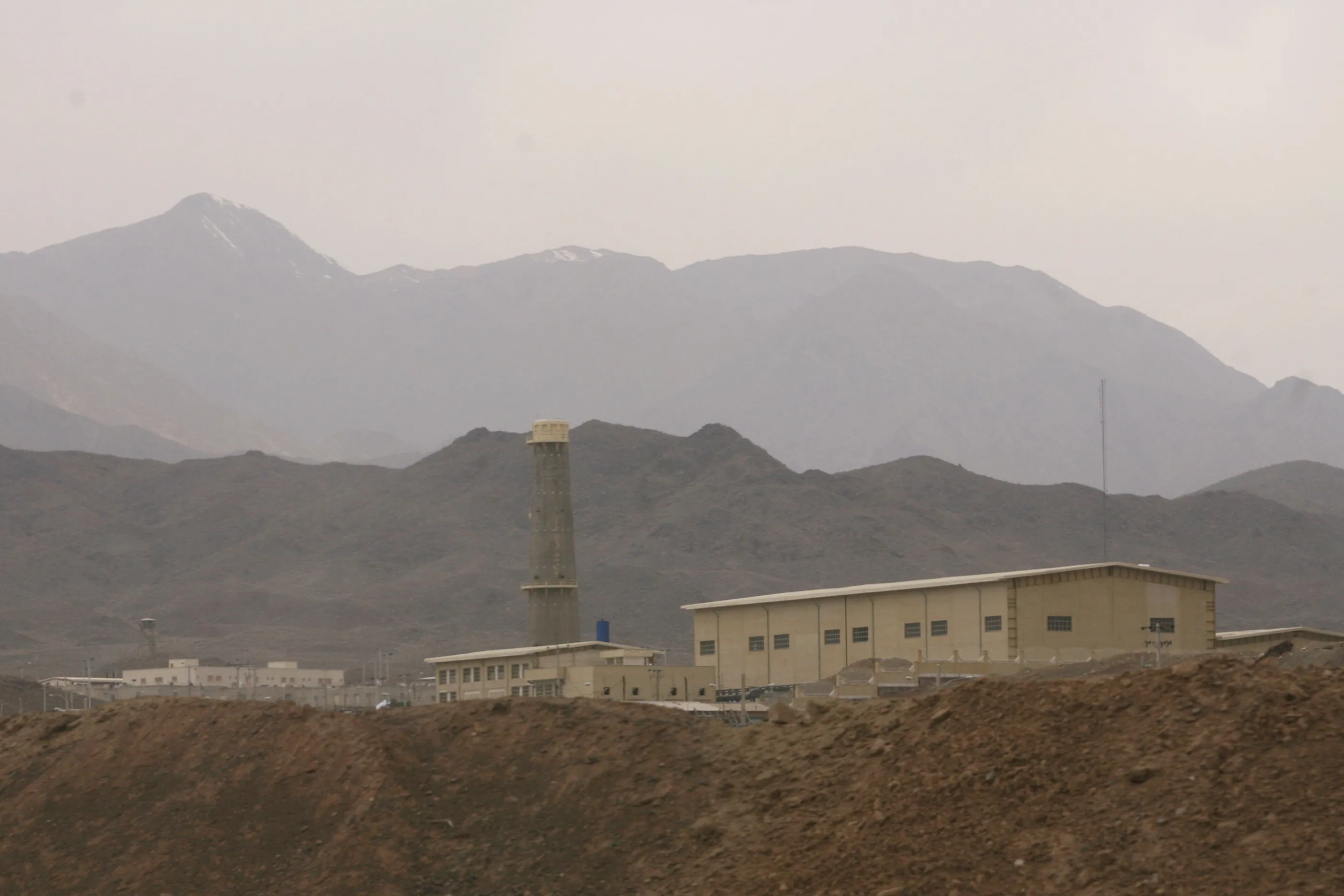 The Natanz nuclear facility.