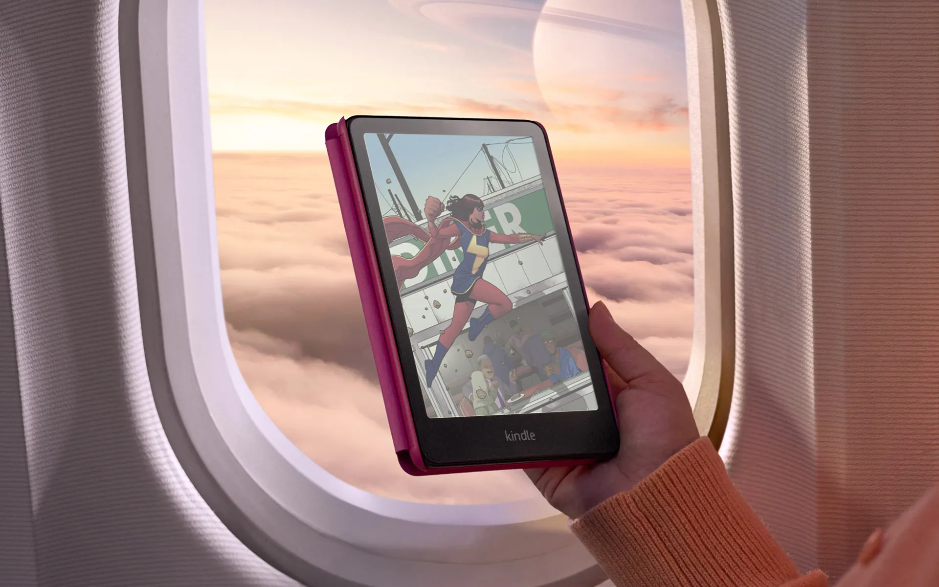 The Kindle Colorsoft.