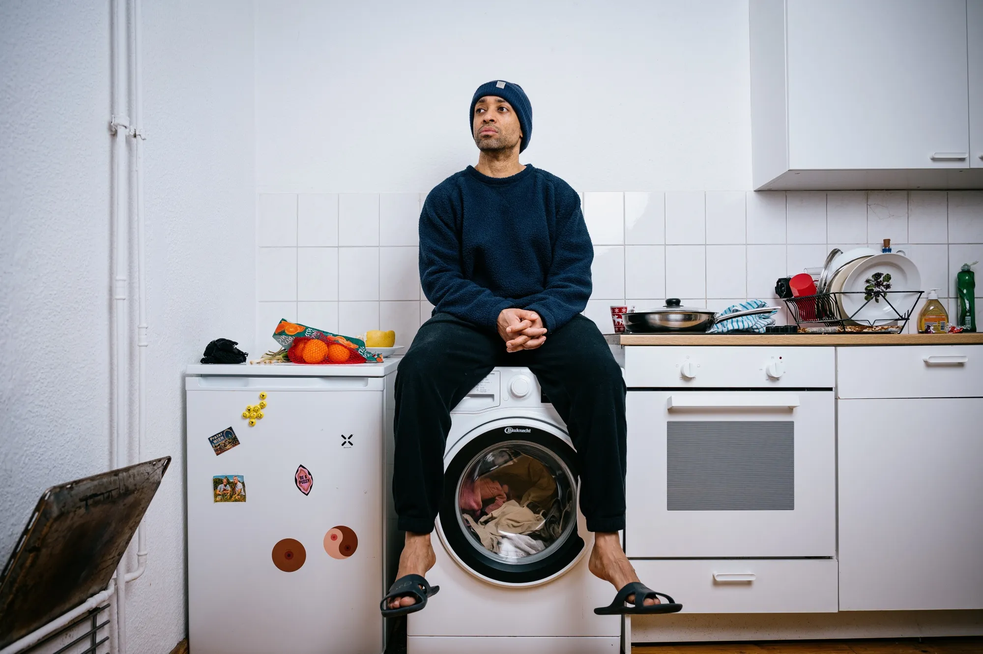 Tyrone Stallone at his home in Berlin.