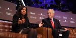 Paris Mayor Anne Hidalgo talks with the Atlantic's James Fallows at CityLab Paris. 