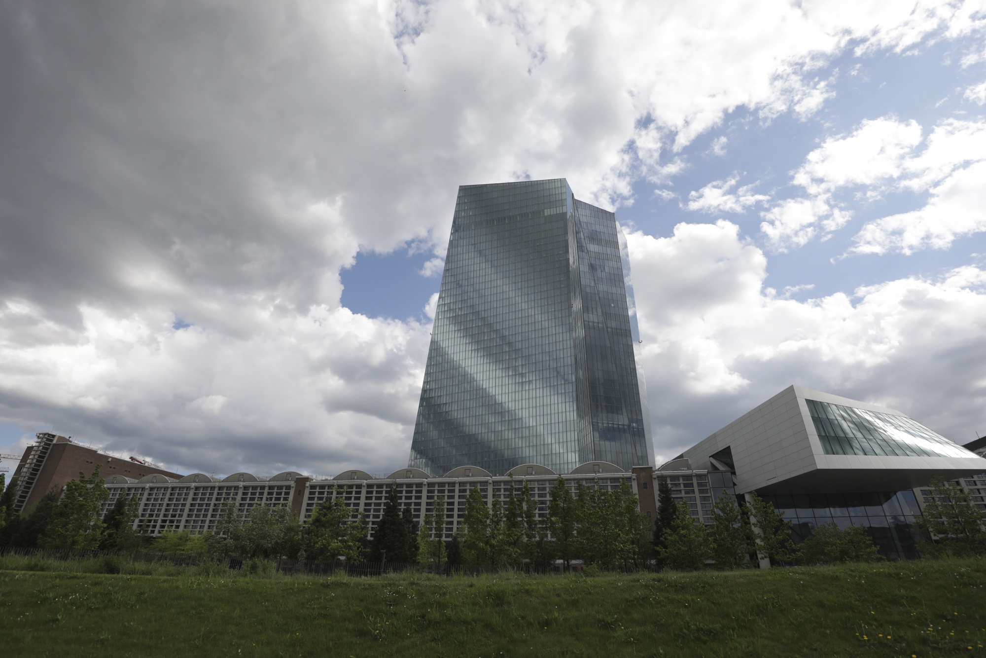 The European Central Bank&nbsp; headquarters in Frankfurt.