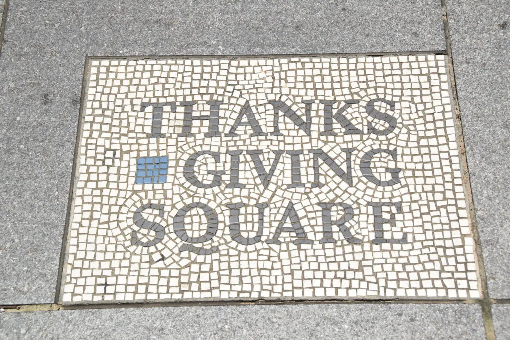 Thanksgiving Square in Dallas has been a space for public commemoration.&nbsp;&nbsp;