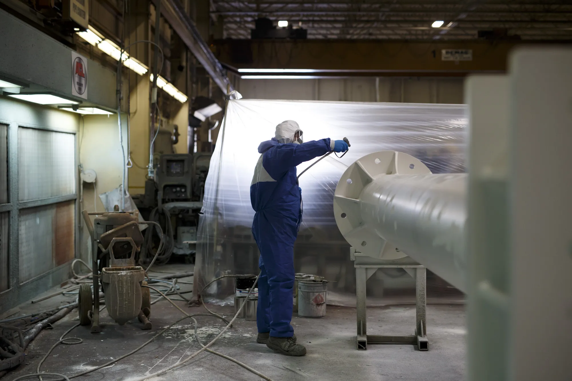 Factory Workers Ahead Of Canada Labor Force Unemployment Rate Figures Release
