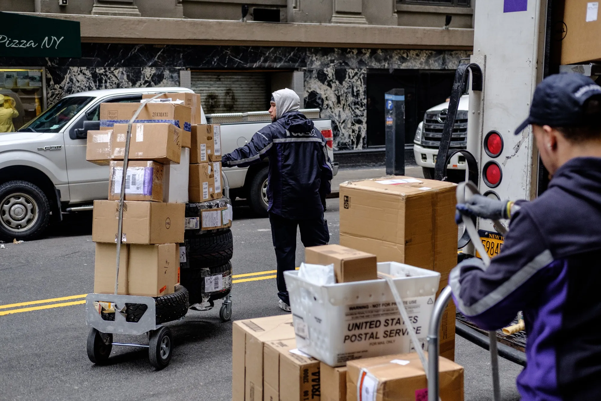 FedEx Corp. Deliveries As Cyber Monday Deals Hit 