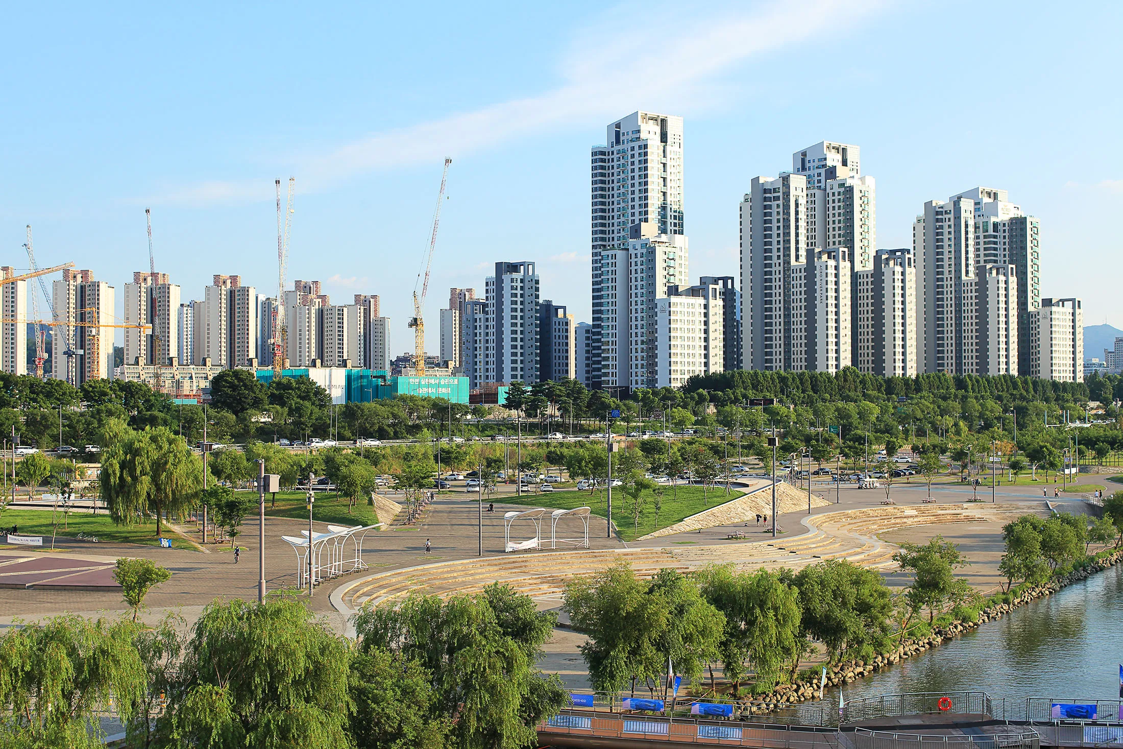 Banpo Hangang Park in&nbsp;Seoul.