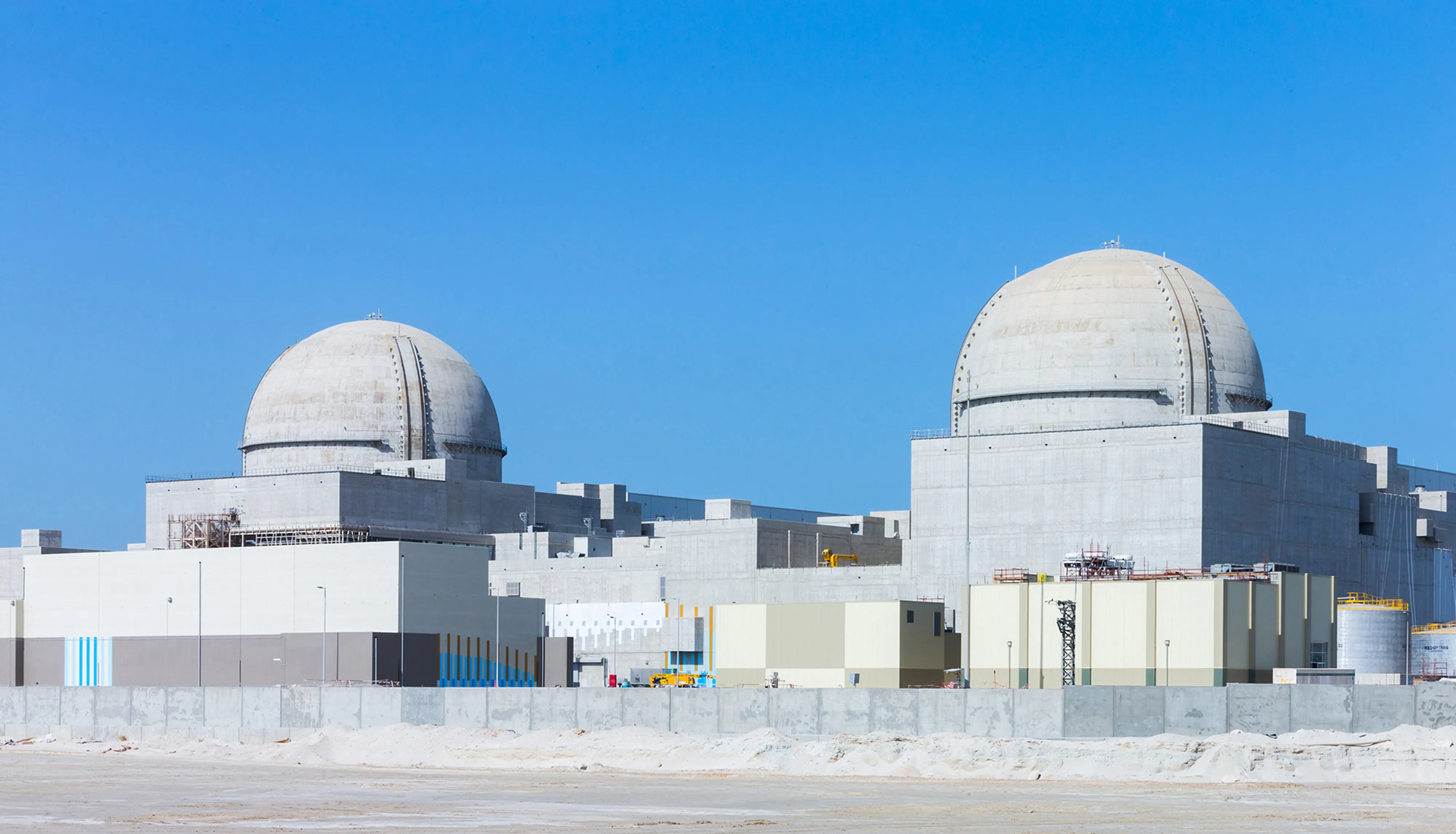 Units 1 and 2 of the Barakah nuclear energy plant site.