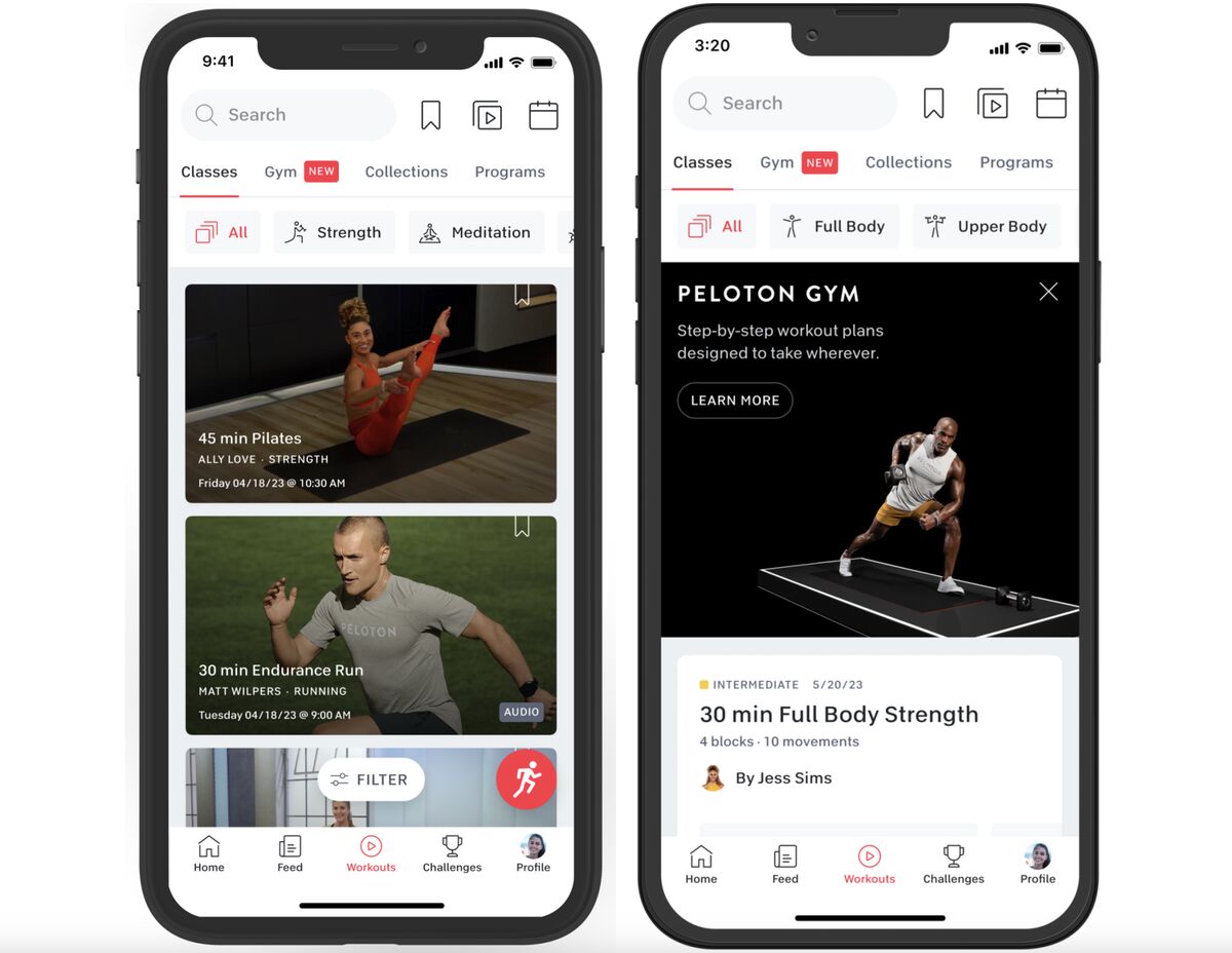 Peloton Revamps Workout App with Free and Pricier Tiers in Services Push