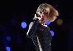 Taylor Swift performs during the Grammy awards in&nbsp;2016.