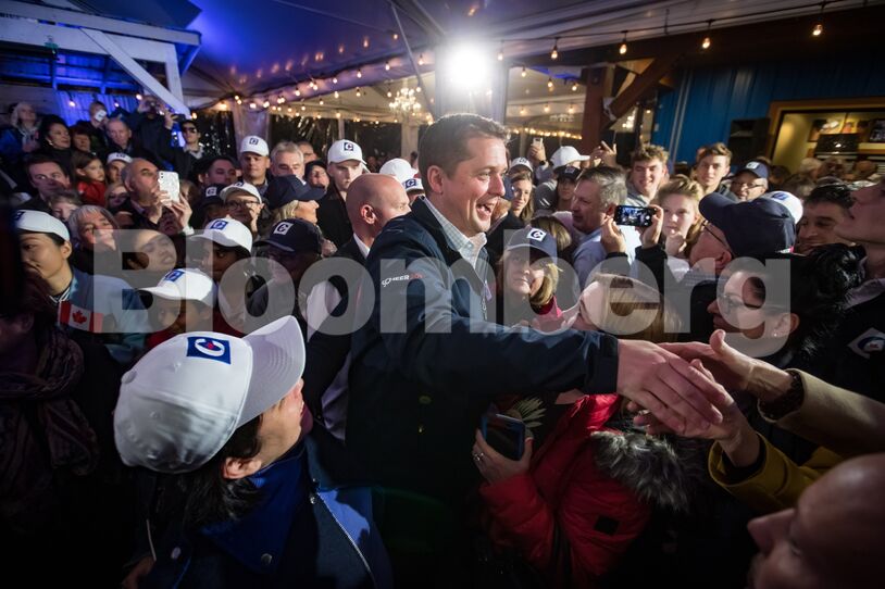 Conservative Party Leader Andrew Scheer Attends Campaign Events