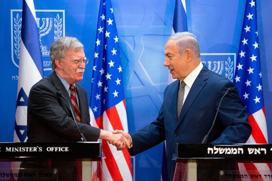 Netanyahu Tells Bolton Israel Values 'All Manner' of U.S. Aid