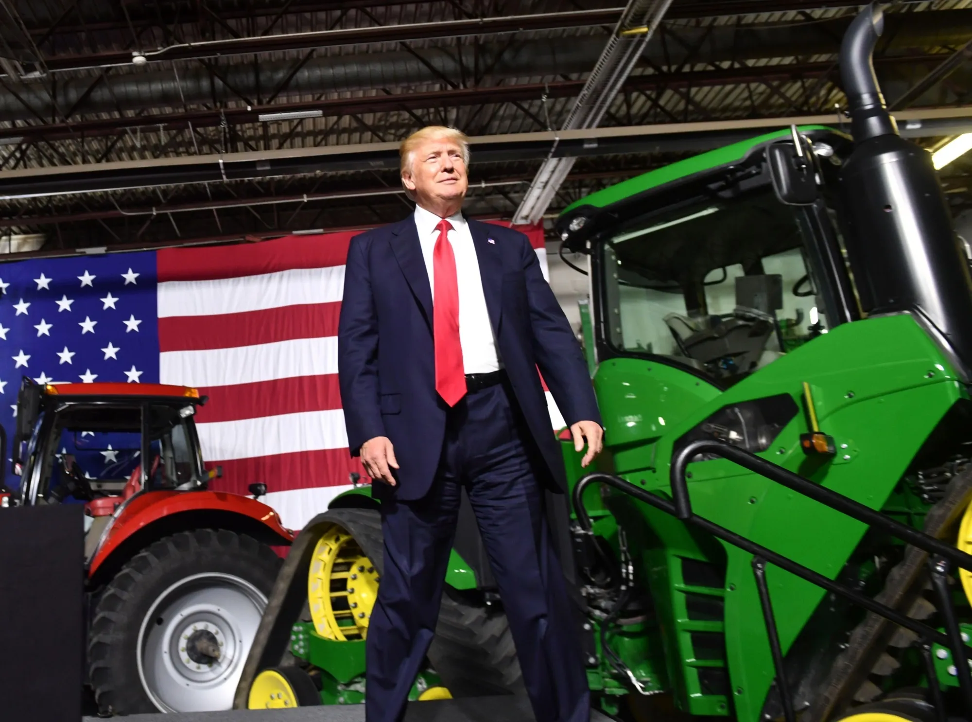 Donald Trump in Cedar Rapids, Iowa on June 21.

