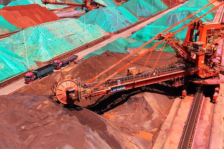Qingdao Port Iron Ore