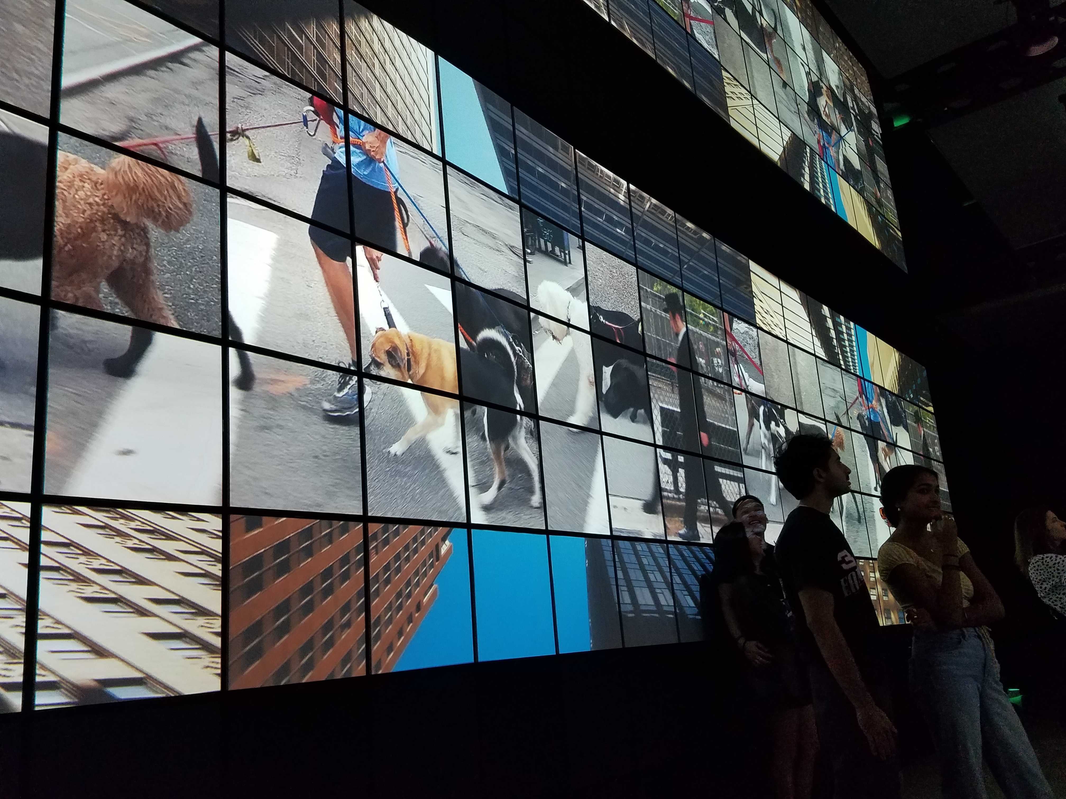 A video installation is part of the multimedia show “The Living Portrait of NYC.”