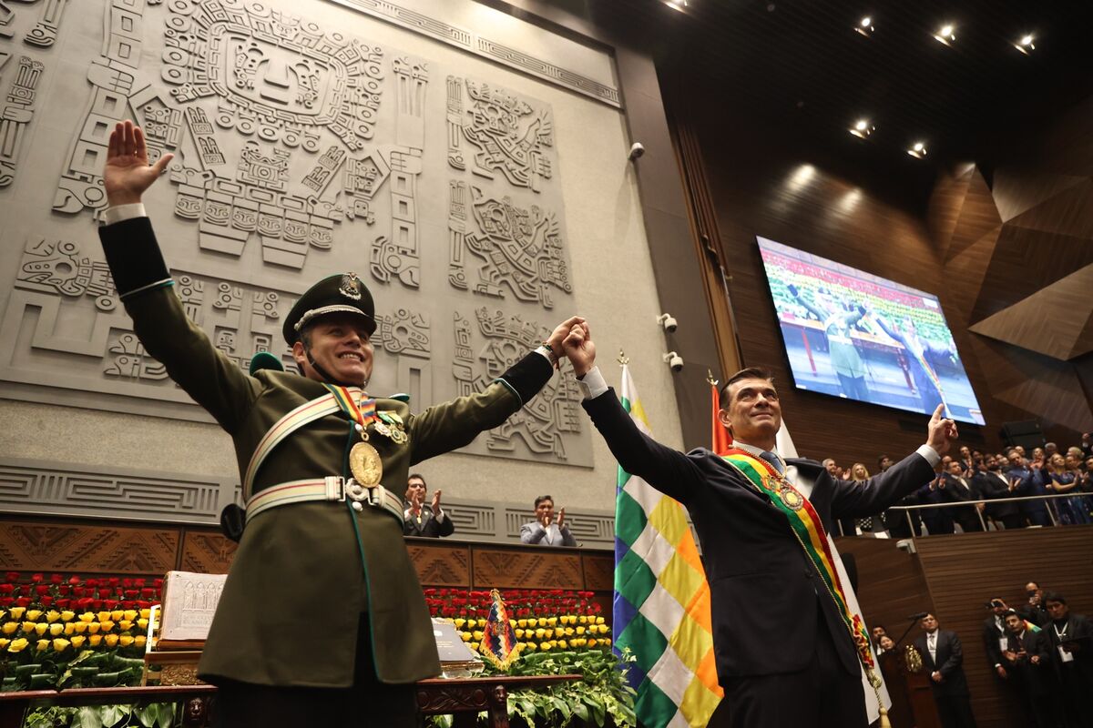 
                            Paz Takes Office in Bolivia, Ending Decades of Socialist Rule