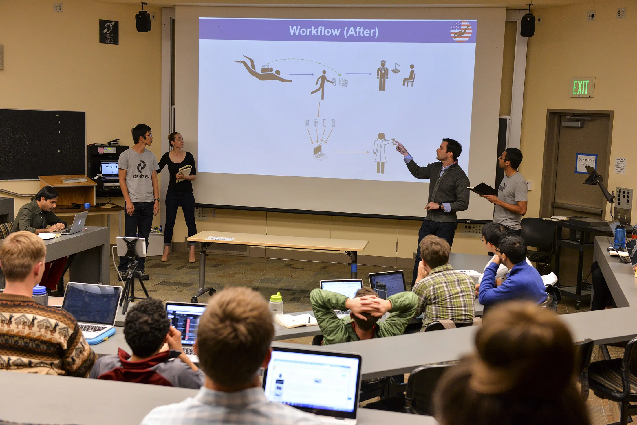 Team AquaLink at the Hacking for Defense class at Stanford.
