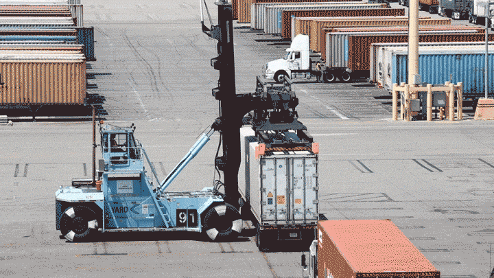 relates to In Middle of Trade War, America’s Busiest Port Gets Ready for Robots