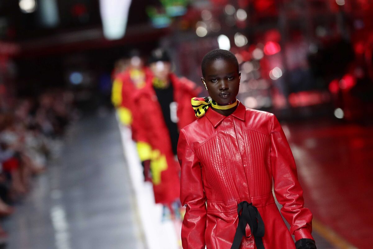 Ferrari Goes High-Fashion, and Here Are the Best Runway Looks - Bloomberg