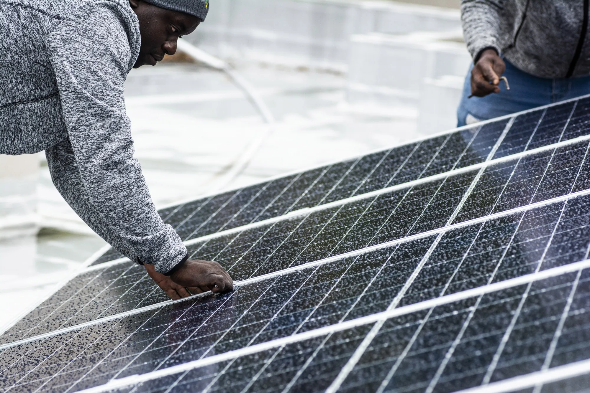 Residential Solar Installation As Energy Demand In Historic Decline