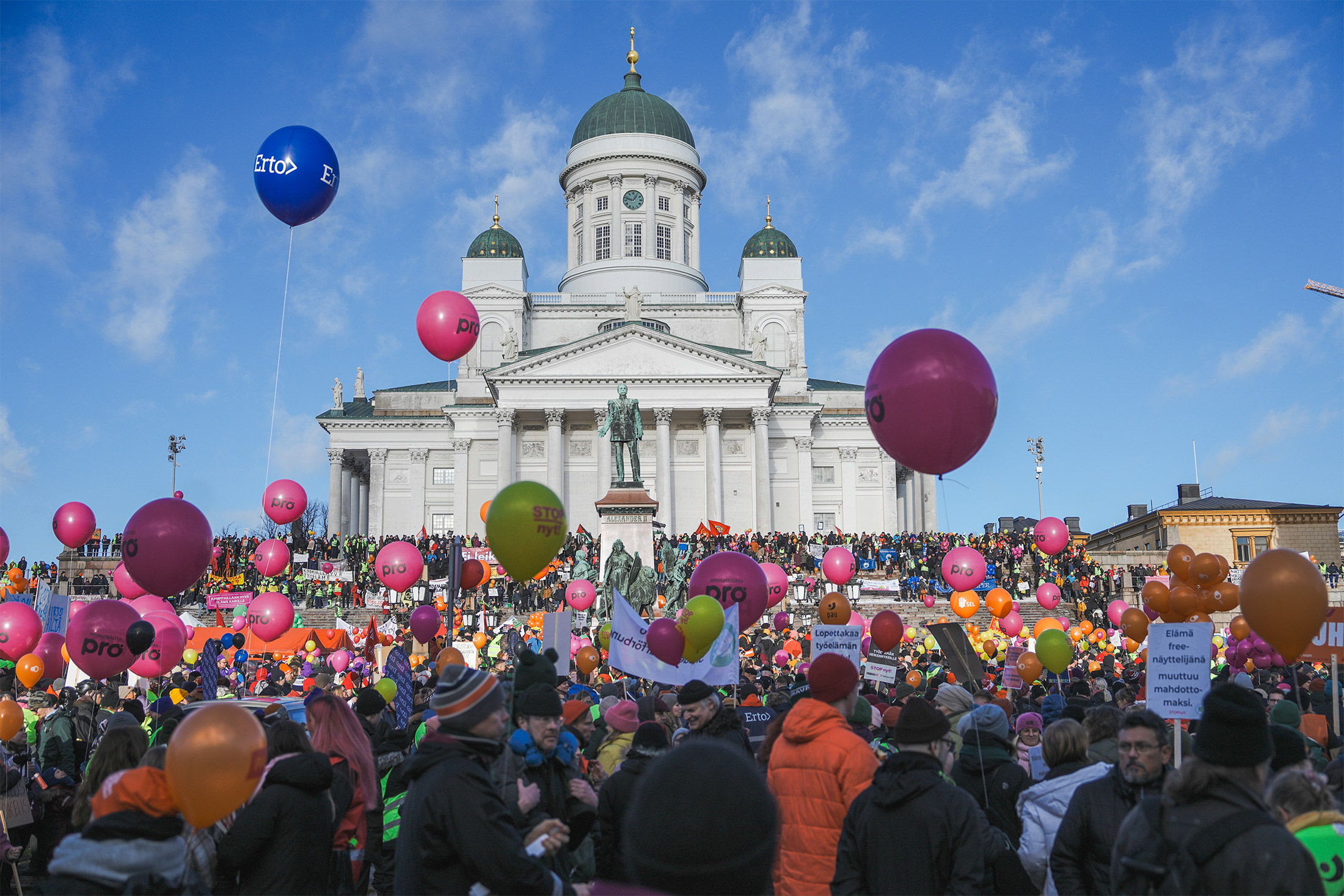 Finland Bans Political Strikes Longer Than 24 Hours in New Law - Bloomberg