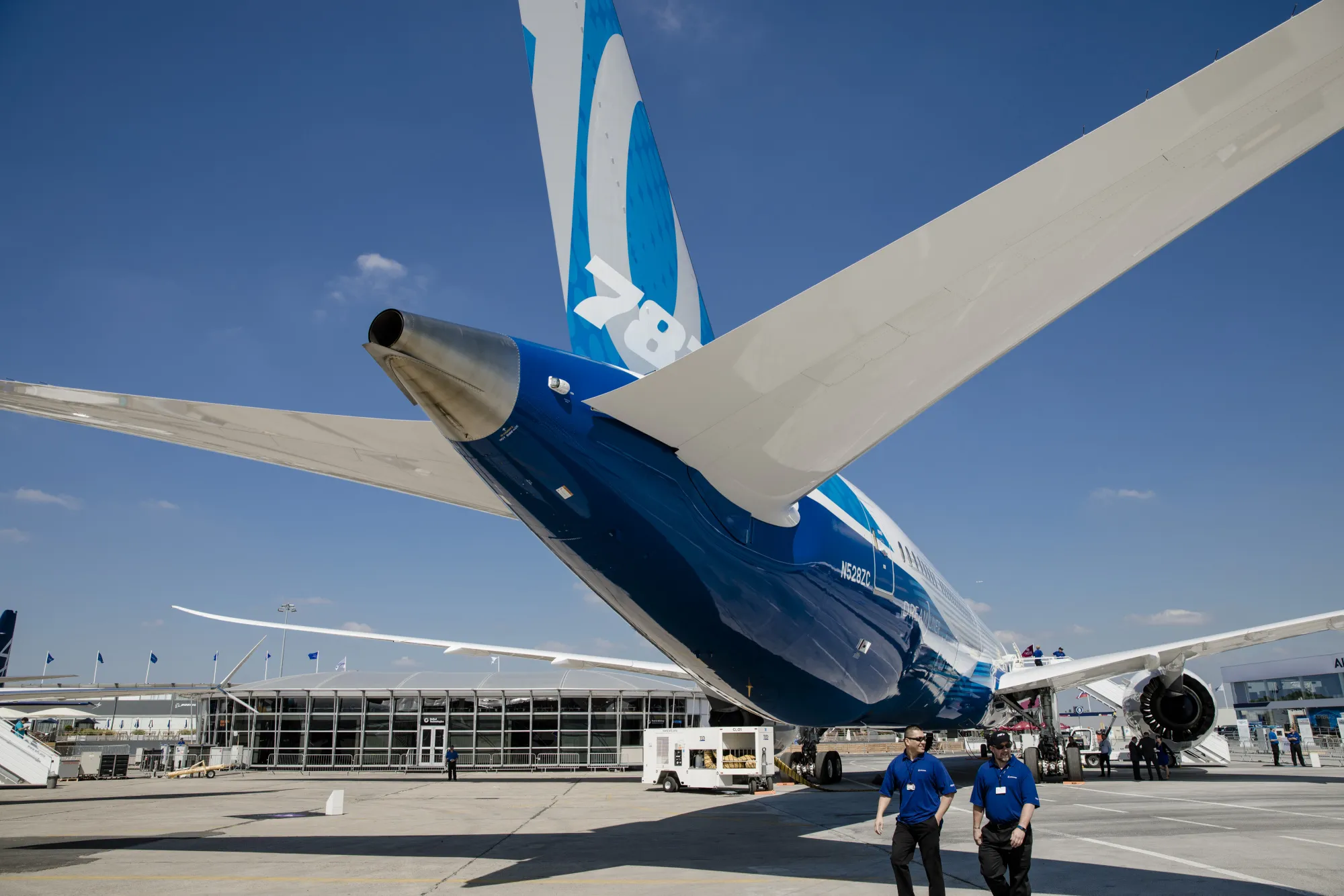 A Boeing 787&nbsp;aircraft.