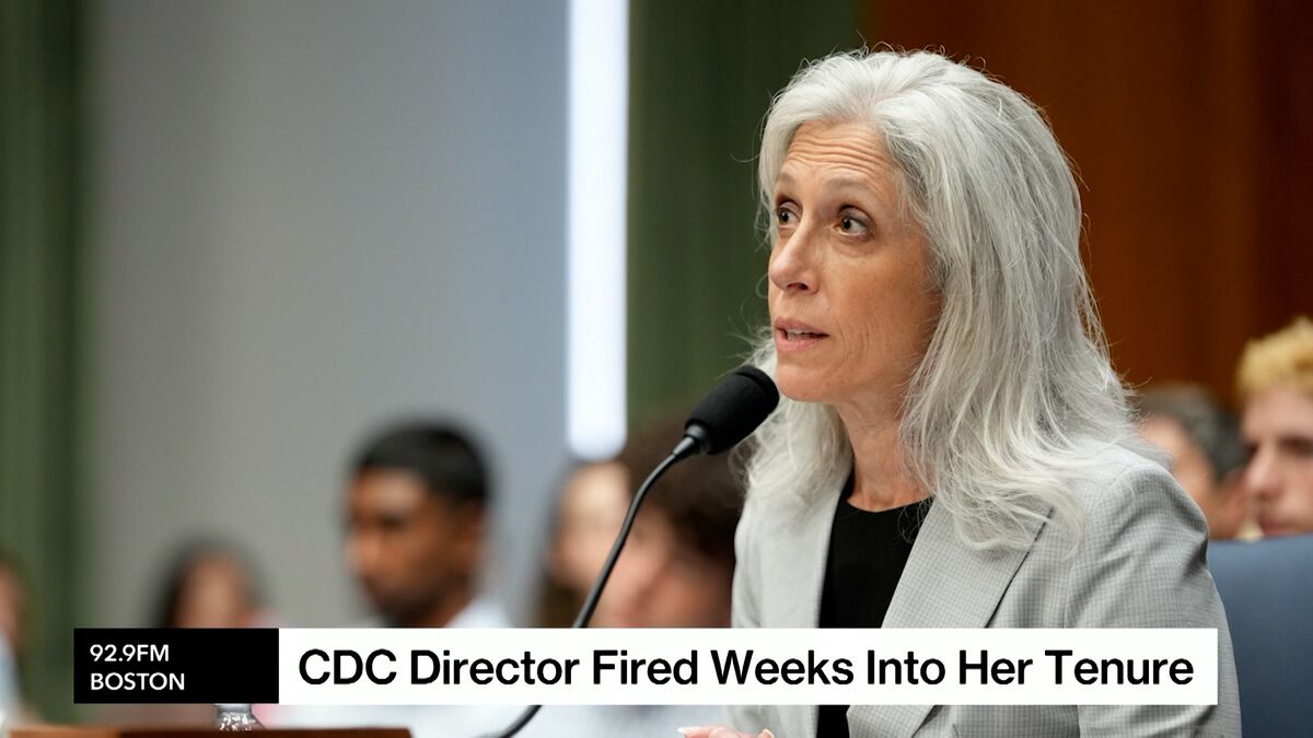 CDC Director Fired After Clash with RFK