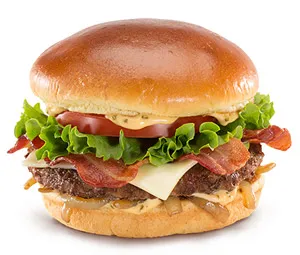 Bacon Clubhouse Burger