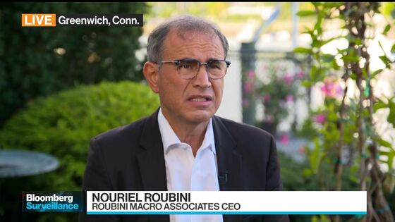 Roubini Says He’s ‘Dr. Realist’ by Warning of Global-Debt Trap