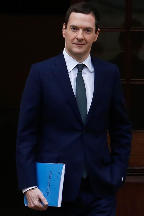 U.K. Chancellor of the Exchequer George Osborne.