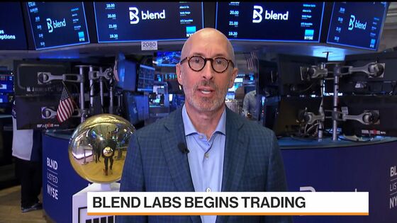 Lending Platform Blend Labs Rises in Debut After Top-End IPO