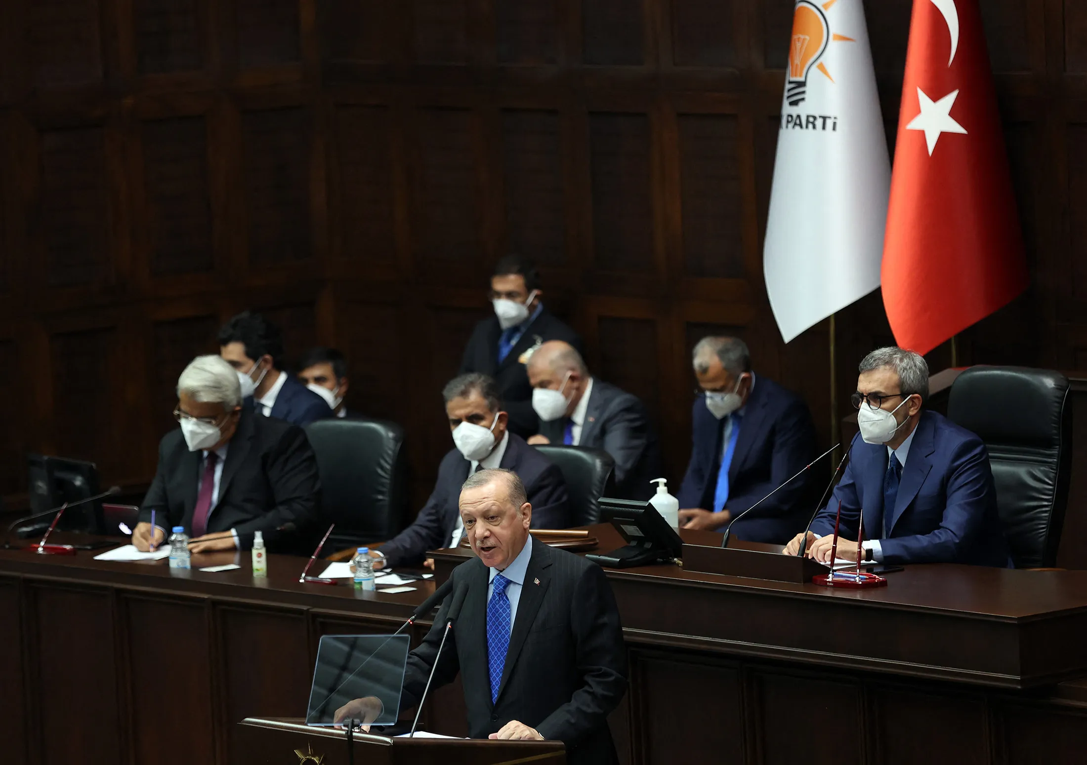 Recep Tayyip Erdogan in Ankara on May 26.