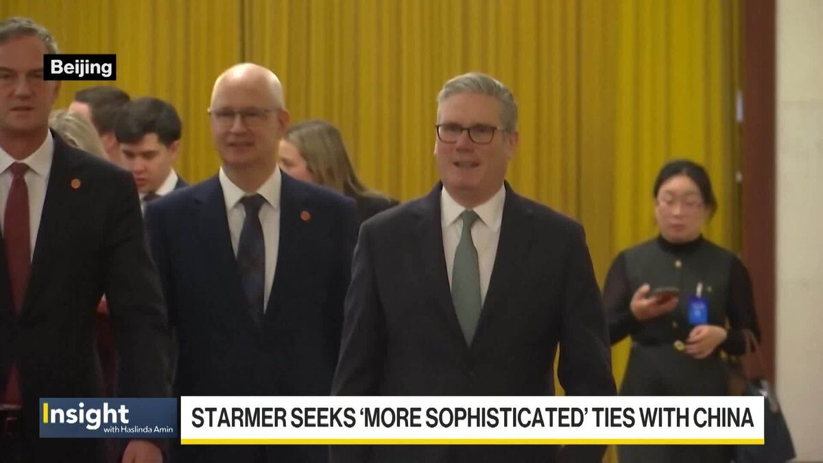 UK's Starmer Meets Xi in Beijing to Deepen Ties.