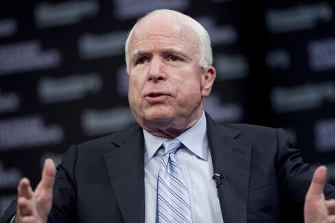 Senator John McCain of Arizona