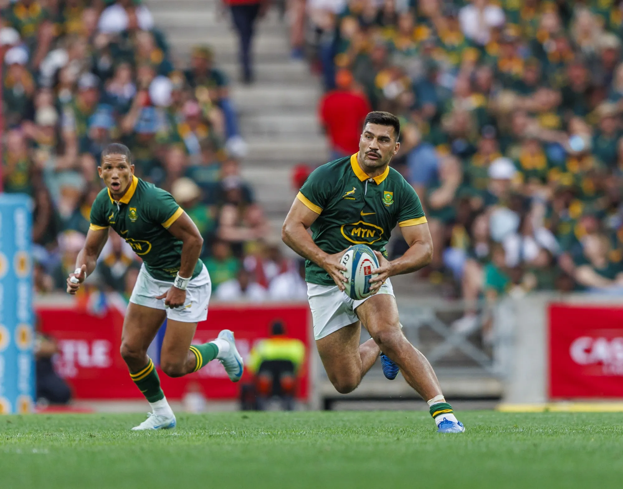 The South Africa Springboks&nbsp;in Nelspruit, South Africa.&nbsp;