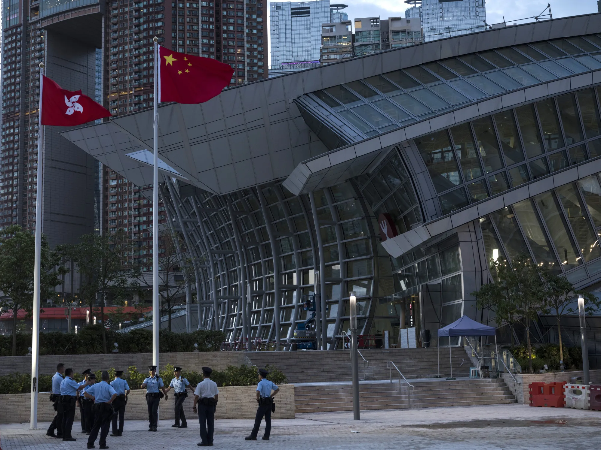 China comes to Hong Kong, at the city’s new high-speed rail terminus.
