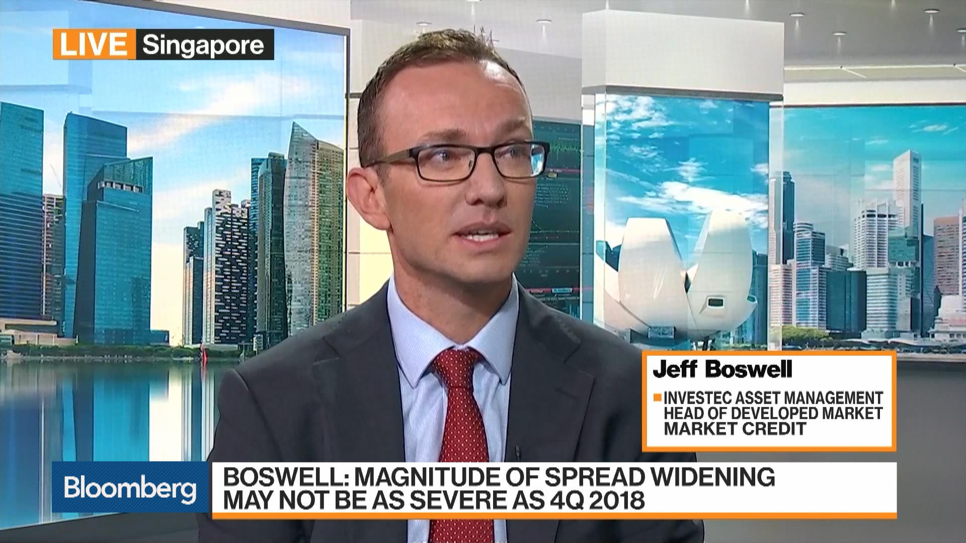 Watch Jeff Boswell, Head of Developed Market Credit at Investec Asset