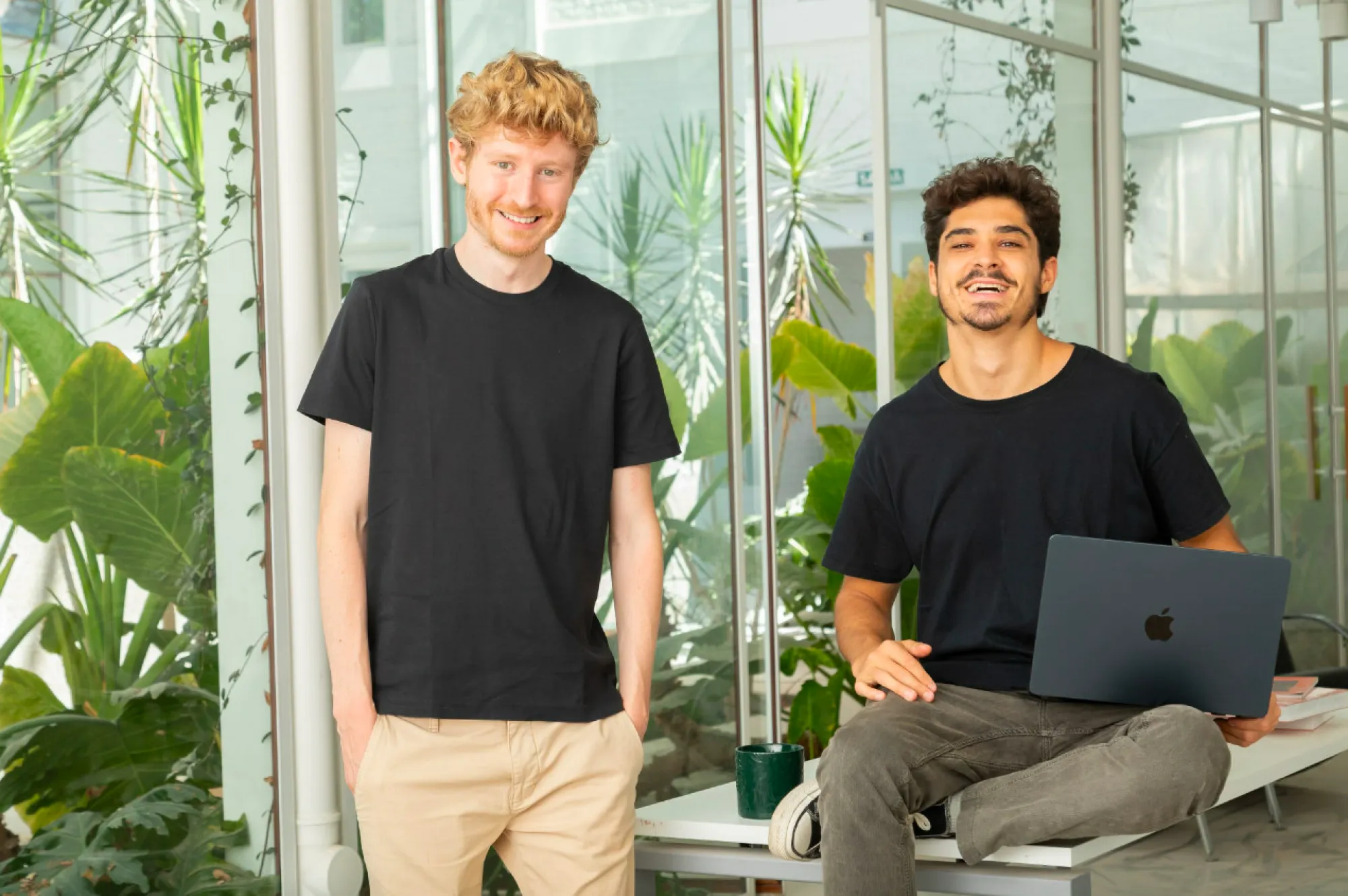 Humand co-founders Nico Benenzon and Gero Maspero.