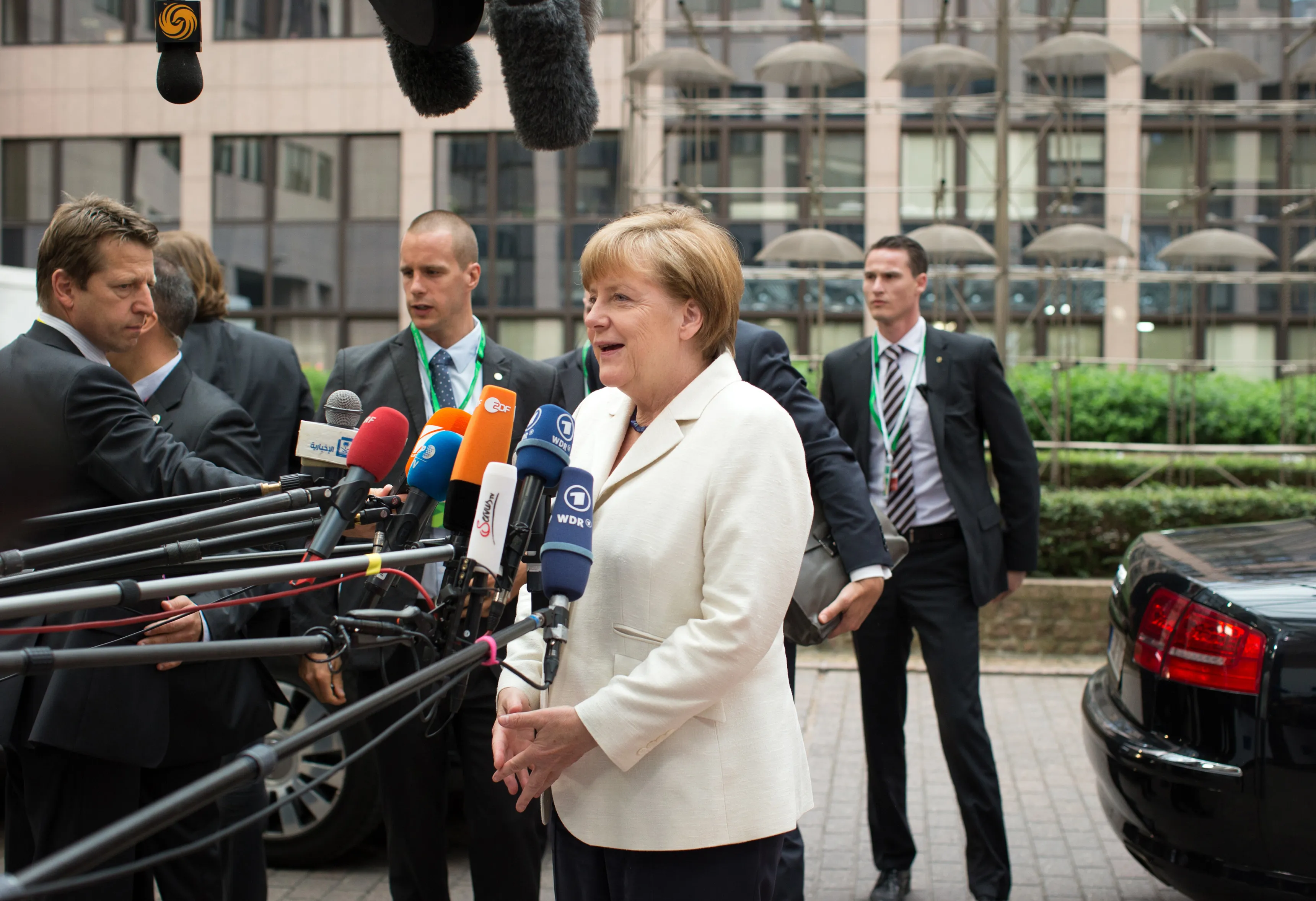 European Leaders And Finance Ministers Attend Emergency Greek Summit
