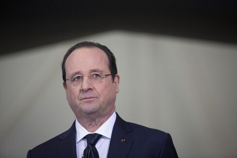 French President Francois Hollande
