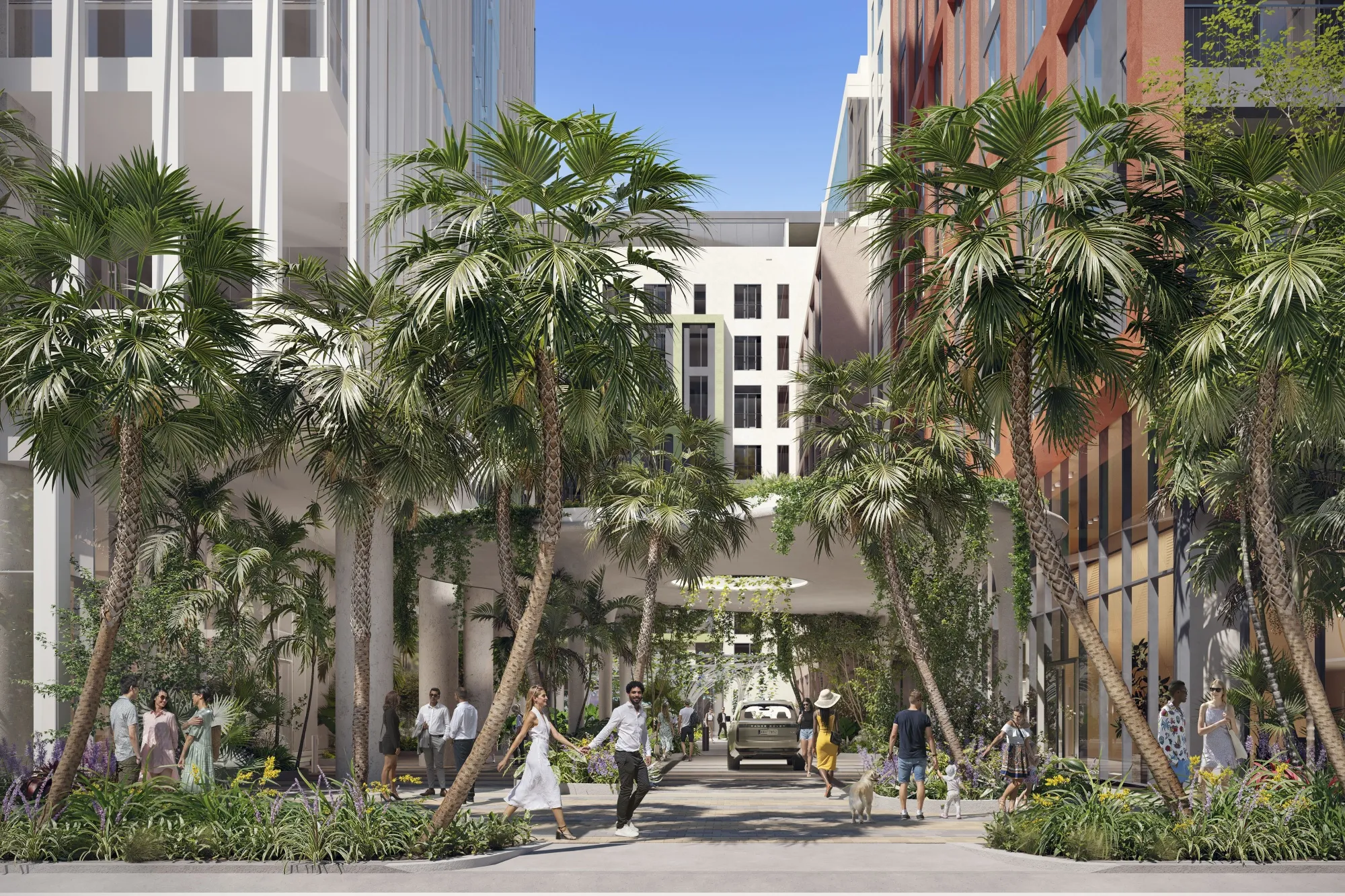 A rendering of Wynwood Plaza.