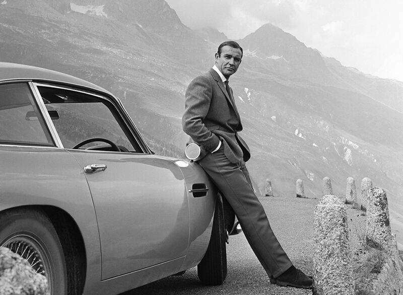 Sean Connery as James Bond in 'Goldfinger' in 1964.