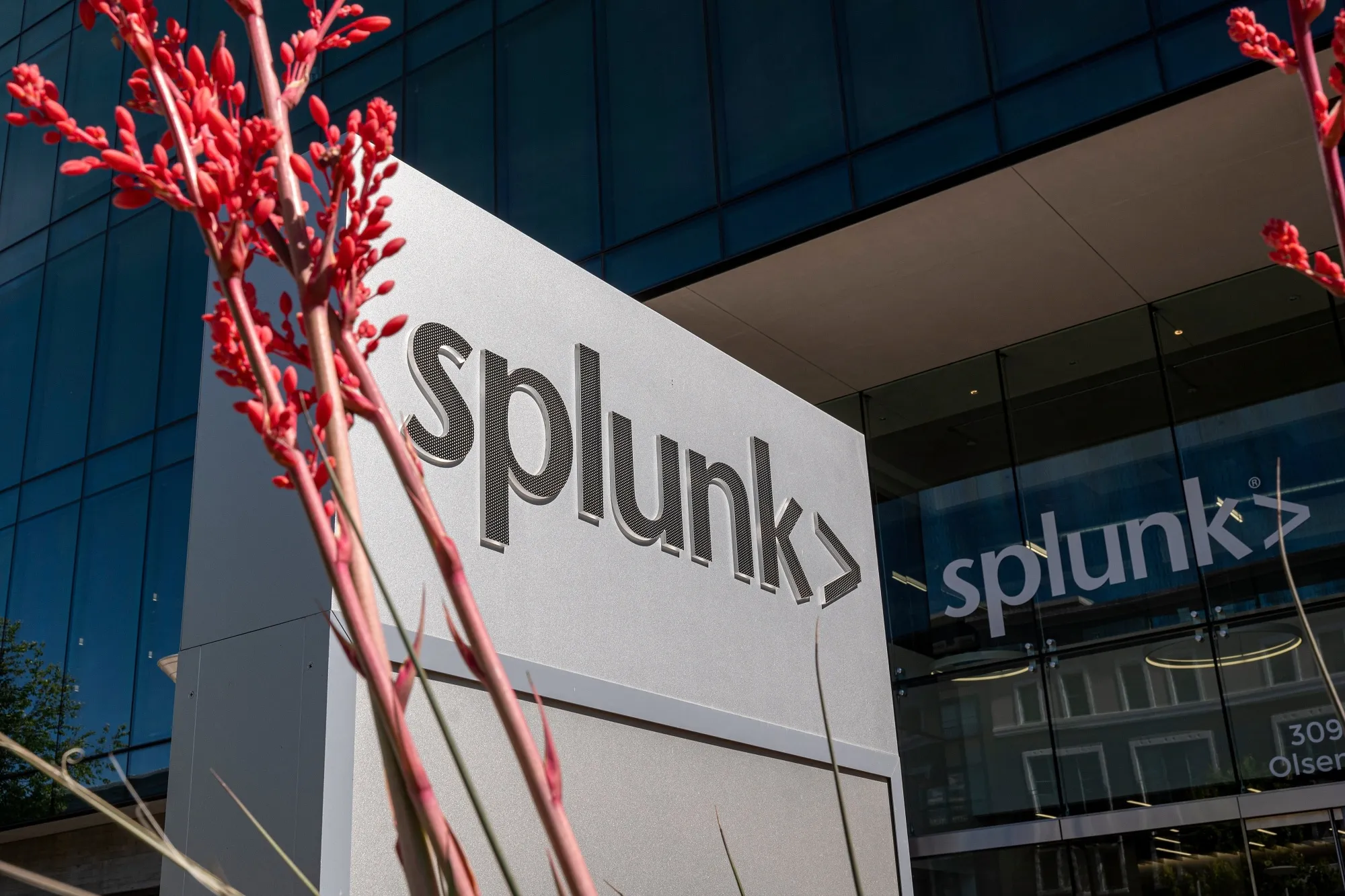 The Splunk office in San Jose, California, US.