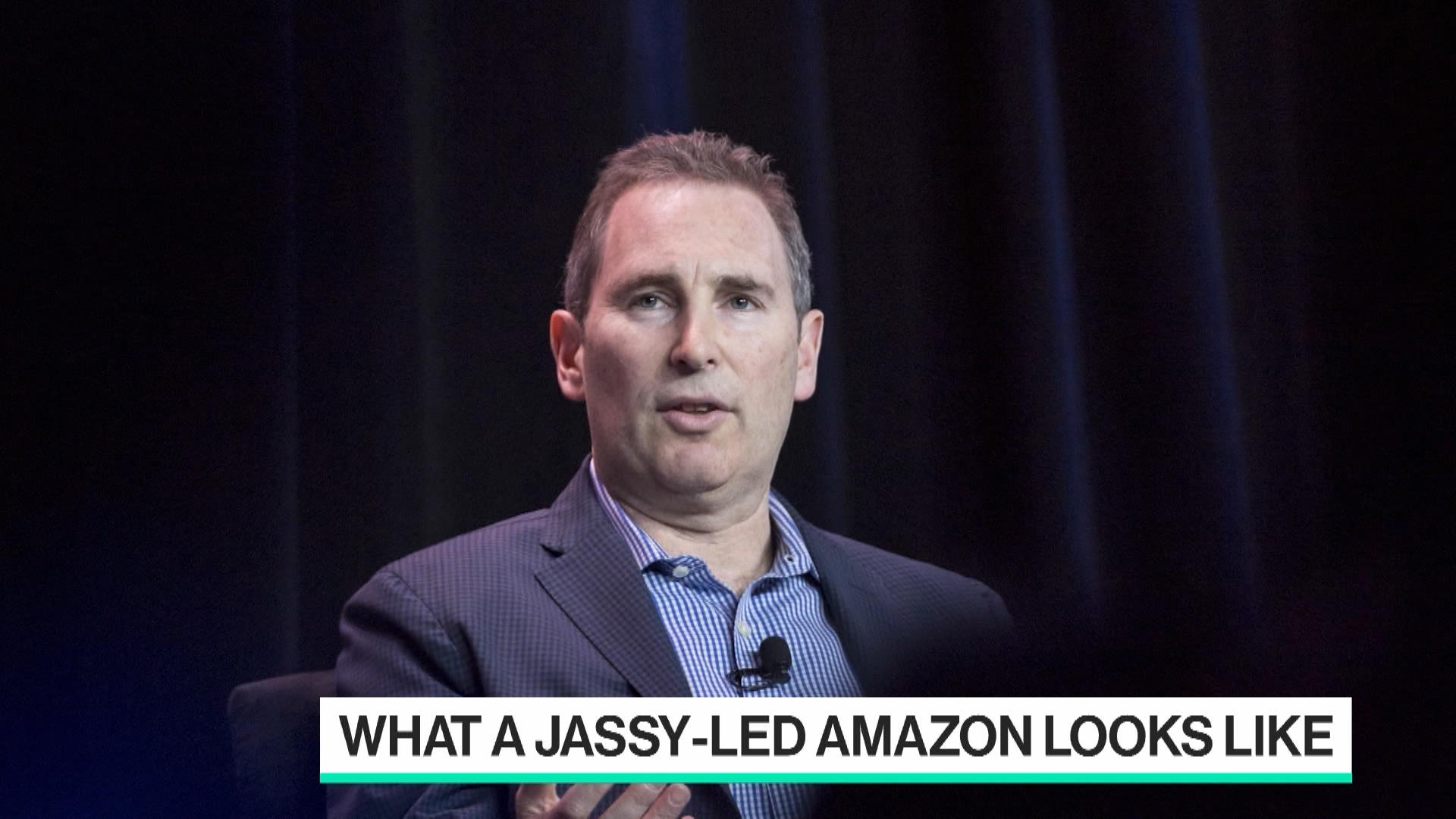 Watch Andy Jassy Steps In As Amazon's New CEO - Bloomberg