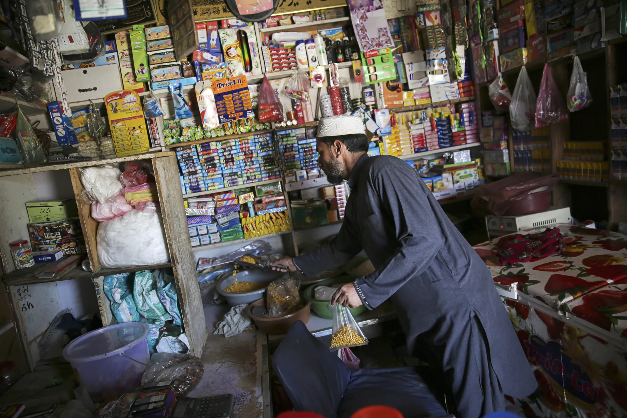 As grocery store in Pakistan.