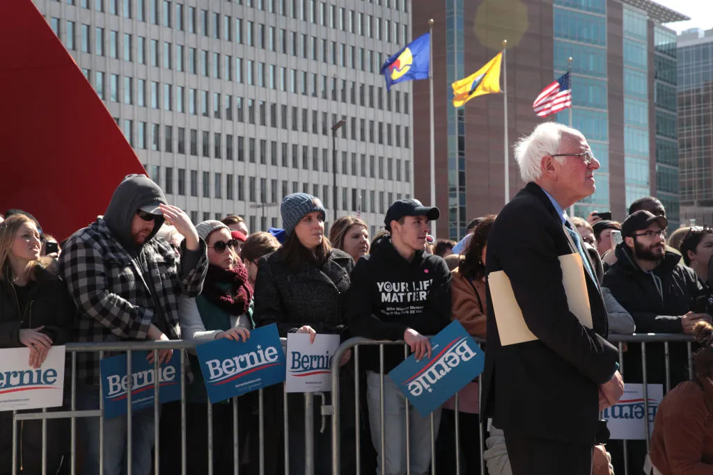 Bye, bye Bernie.