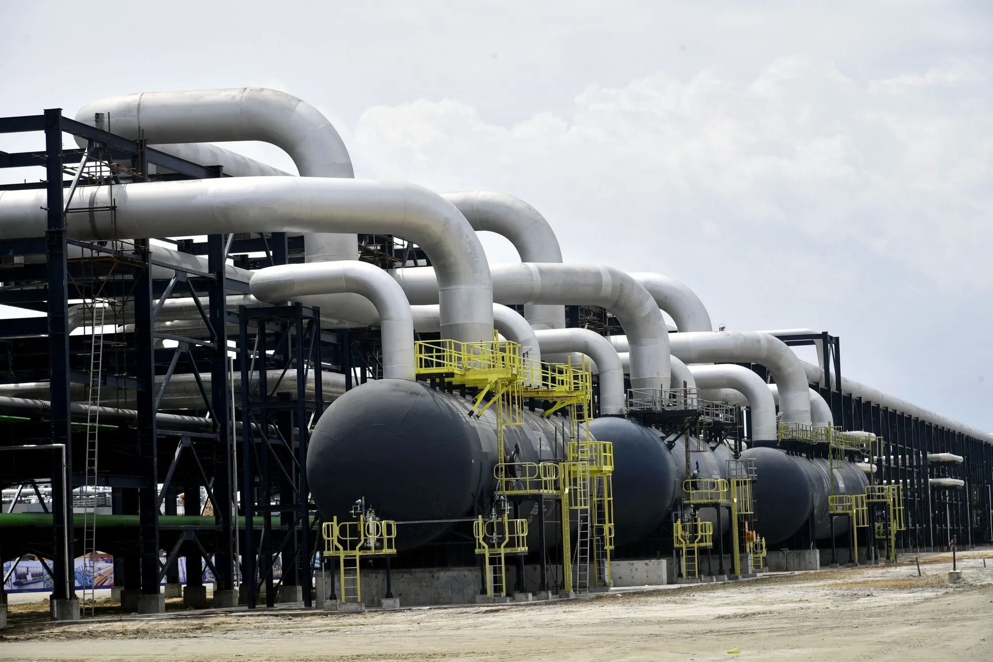 The Dangote refinery in Lagos.
